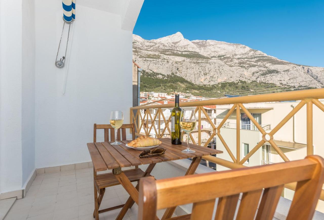 Vista Mare Apartment - 3 Bedroom, Sea View Makarska Kültér fotó