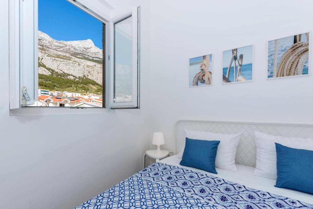 Vista Mare Apartment - 3 Bedroom, Sea View Makarska Kültér fotó