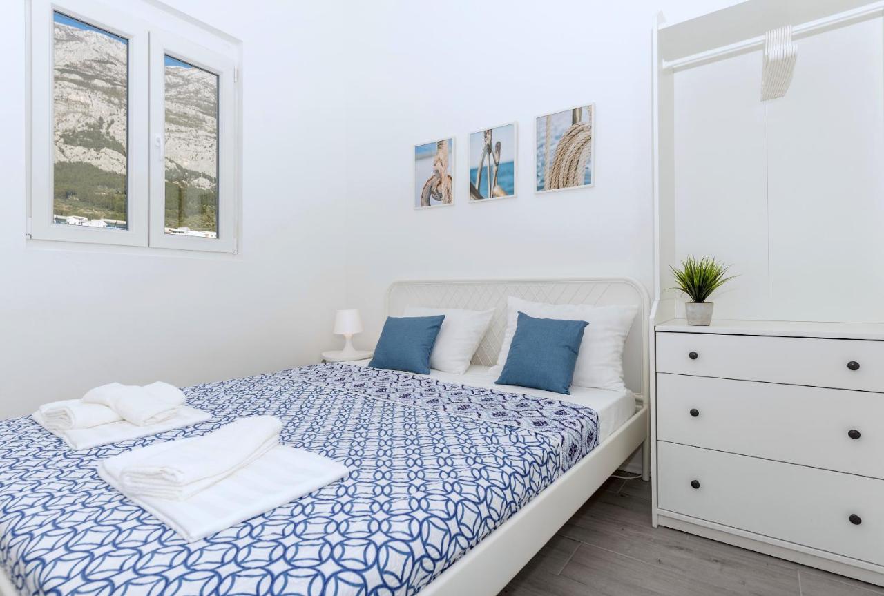 Vista Mare Apartment - 3 Bedroom, Sea View Makarska Kültér fotó