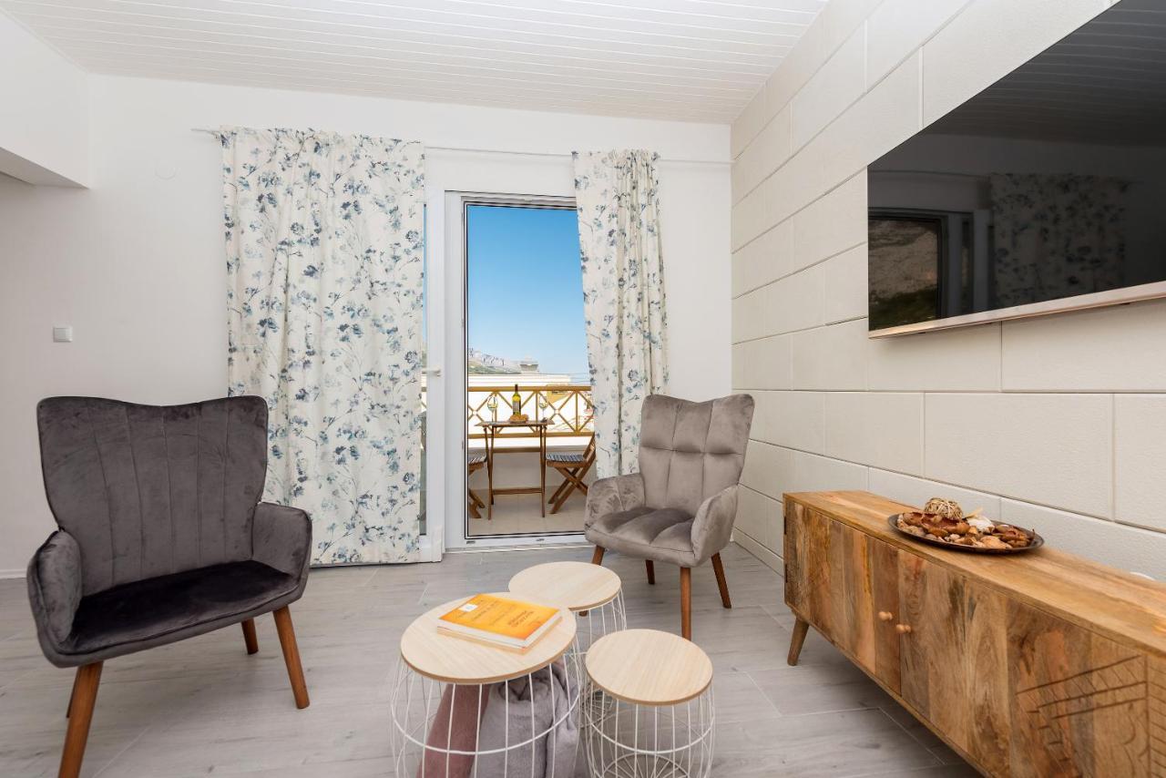 Vista Mare Apartment - 3 Bedroom, Sea View Makarska Kültér fotó